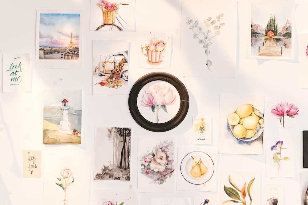 Watercolour Wall Art: Soft, Nature-Inspired Decor