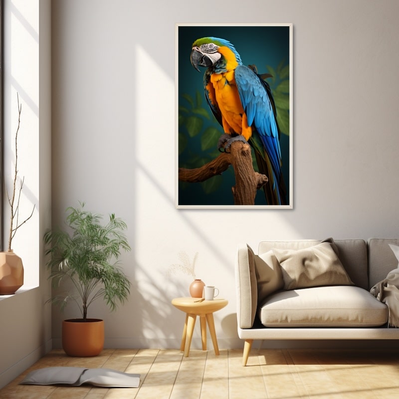 Parrot Wall Art: Colour, Symbolism and How to Choose It