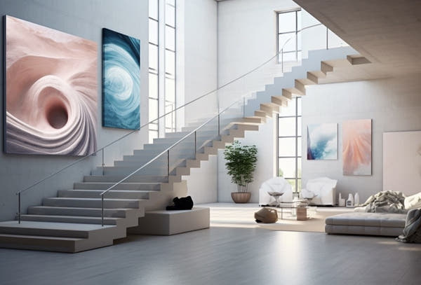 How to Arrange Frames on a Staircase Wall: A Gallery Guide