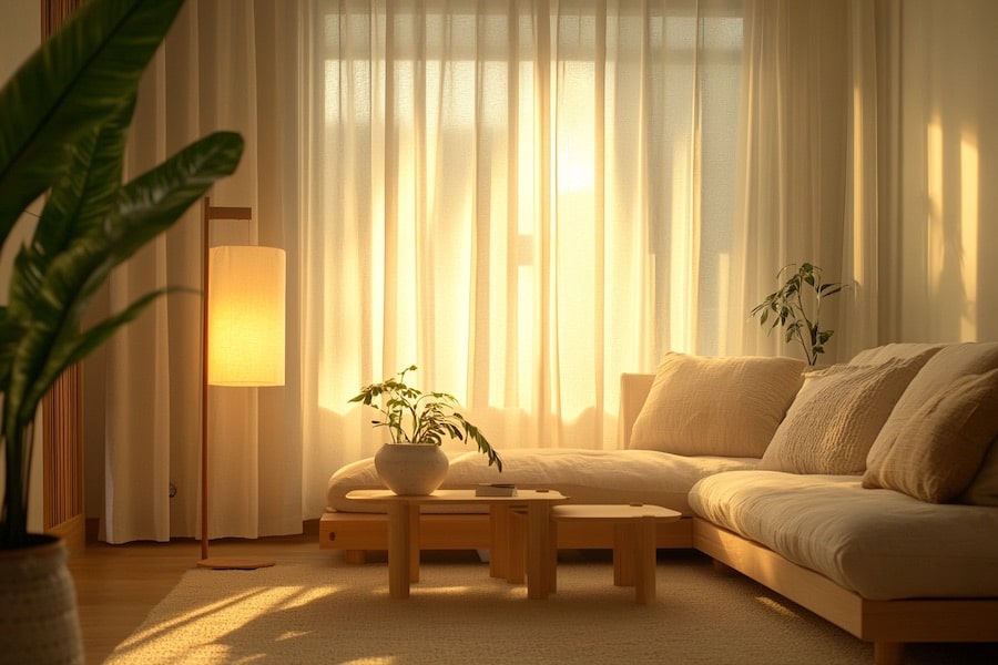 Minimalist Living Room Ideas: Calm Decor with Nature Wall Art