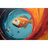 Thumbnail for Fish Painting Art