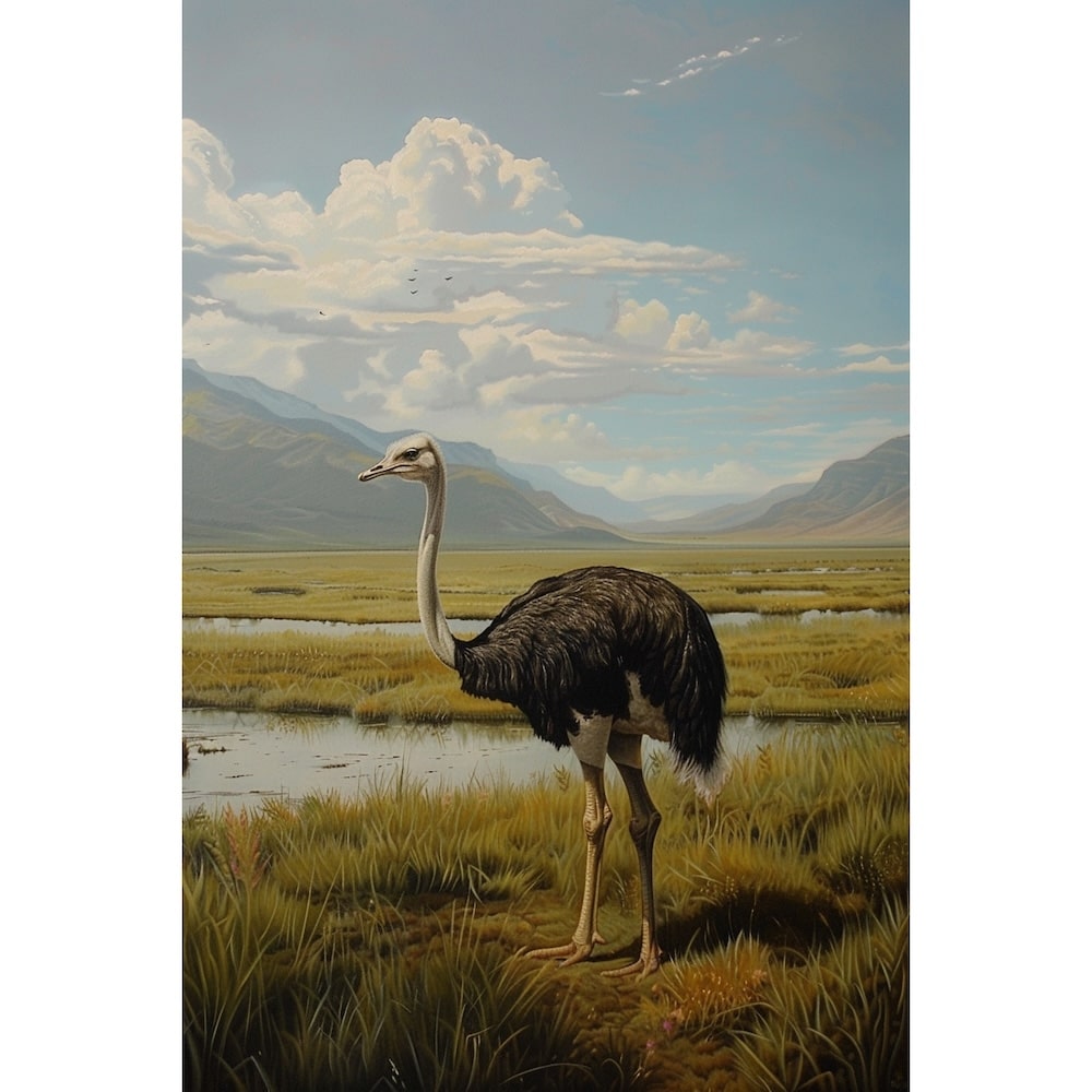 Ostrich Canvas