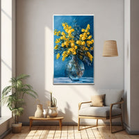 Thumbnail for Yellow Flowers in a Vase Painting