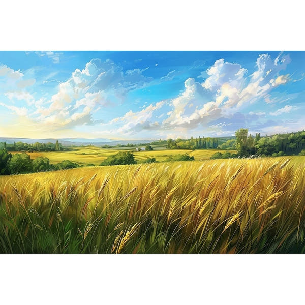 classical english countryside Canvas