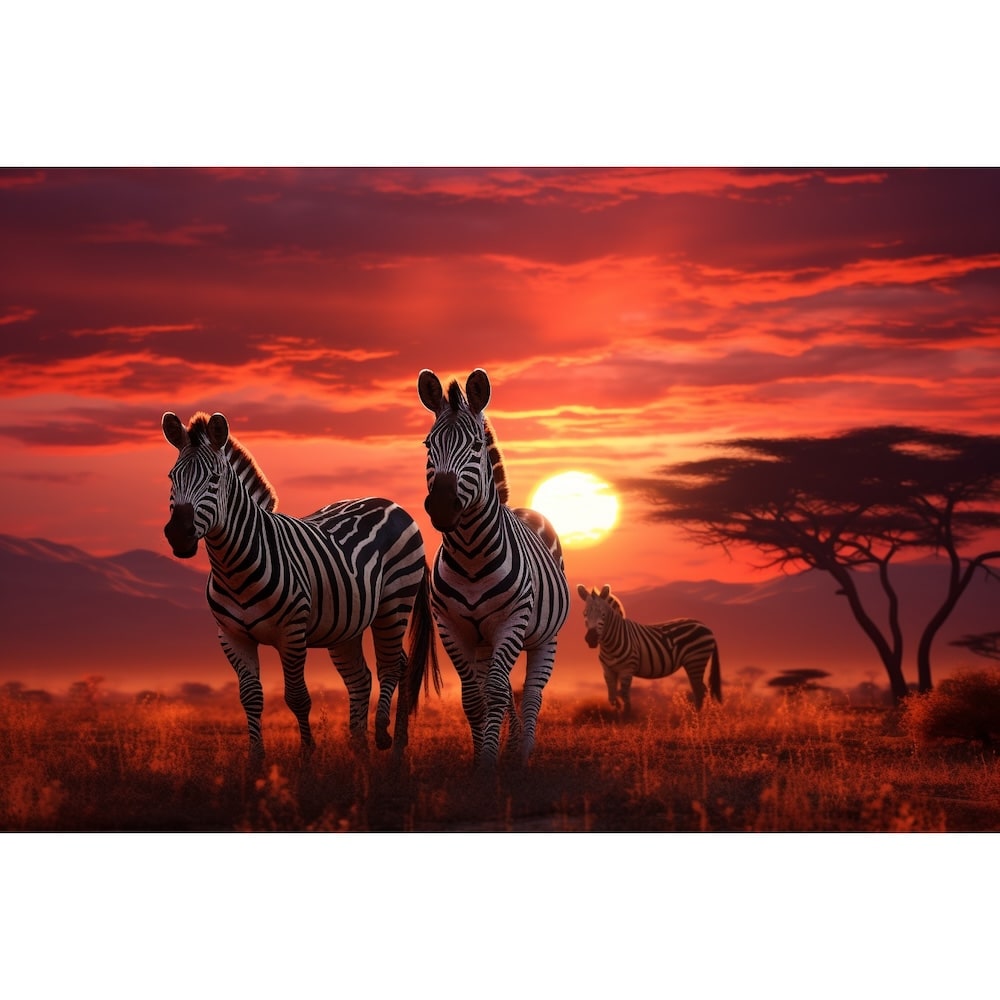 Zebra Painting