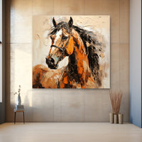 Thumbnail for Acrylic Painting of Horse