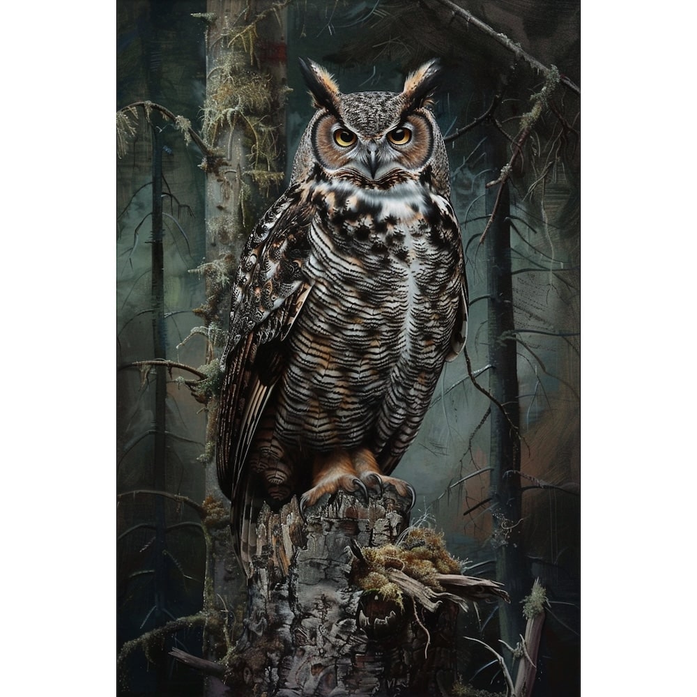 Canvas of an Owl