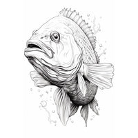 Thumbnail for Fish Canvas Drawing