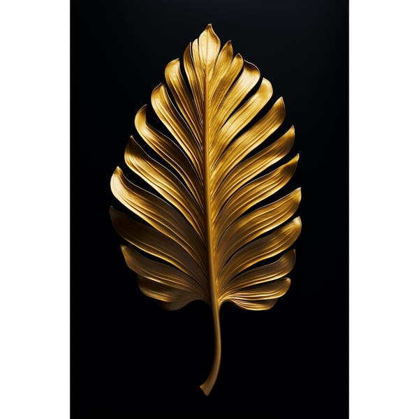 Gold Leaf Oil Canvas