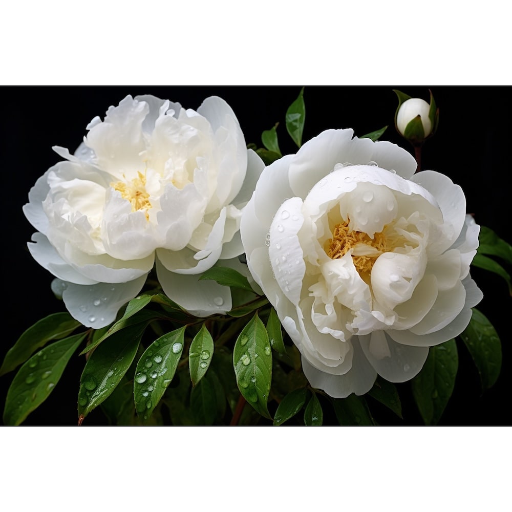 Peony Flower Canvas