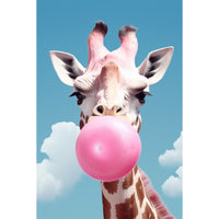 Thumbnail for Funny Giraffe Painting