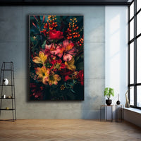 Thumbnail for Large Flower Painting on Canvas