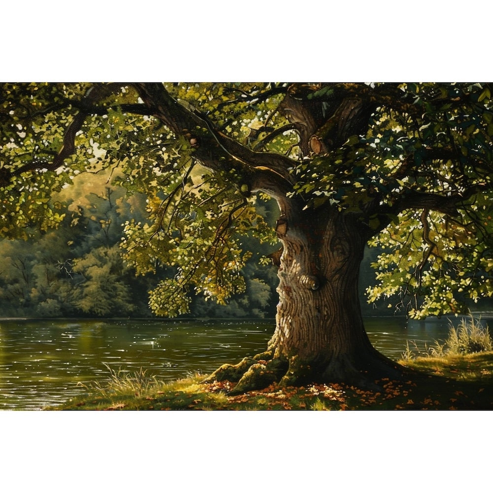 Large Tree Canvas