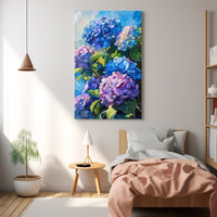 Thumbnail for Abstract Hydrangea Painting