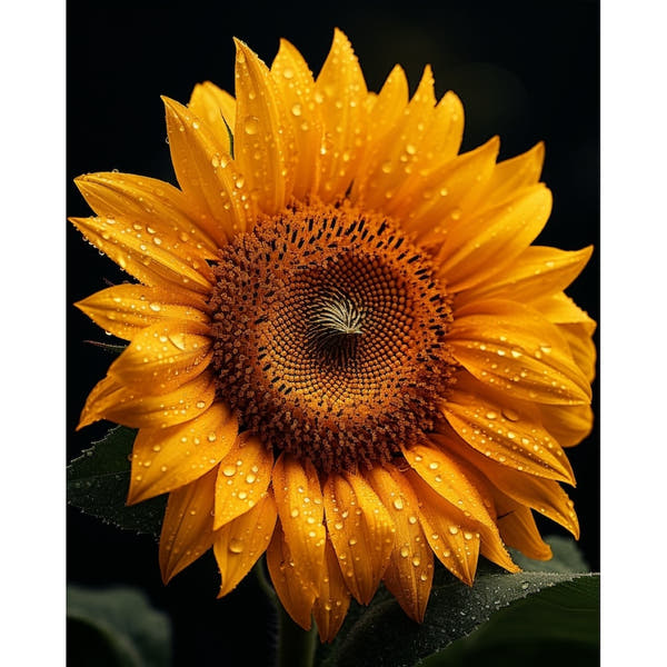 Sunflower Mural Canvas