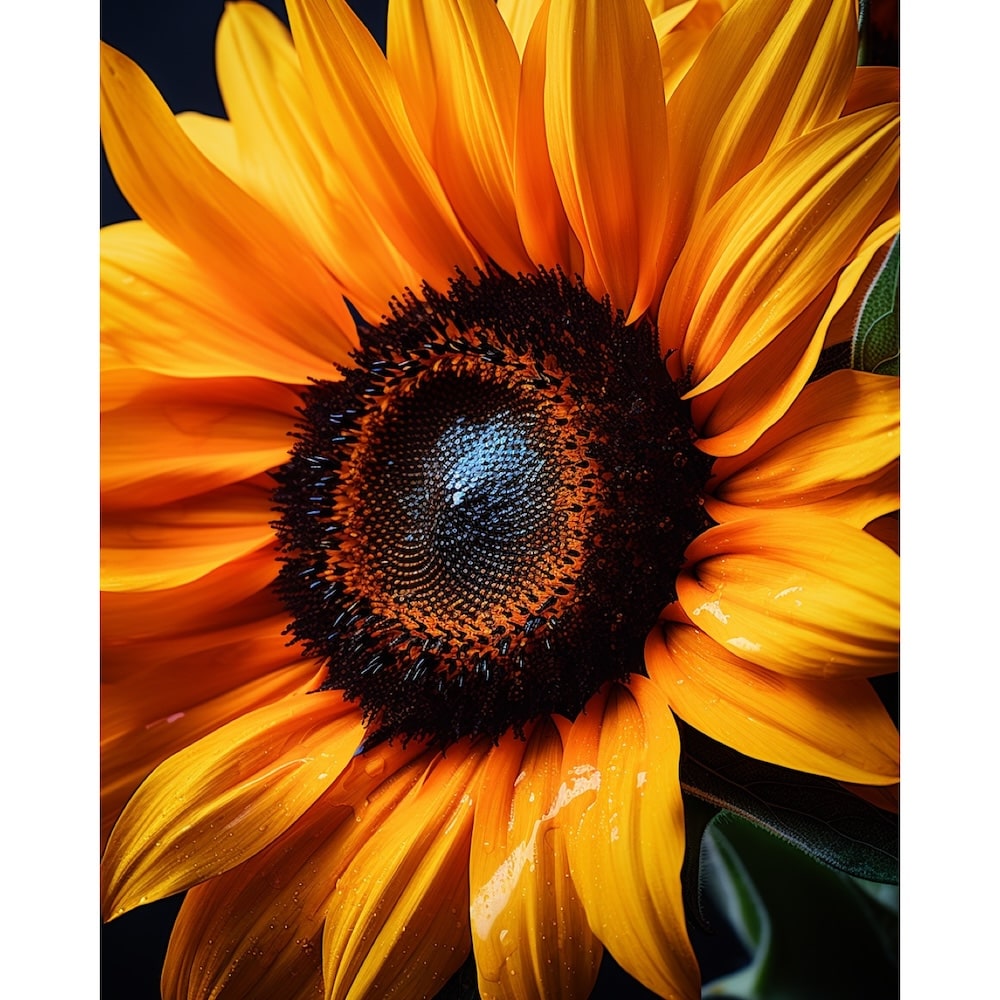 Sunflower canvas Mural