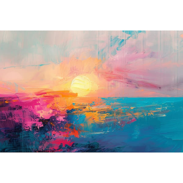 Sea Abstract Canvas