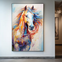 Thumbnail for Horse Painting Abstract Art