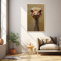 Thumbnail for Ostrich Acrylic Painting