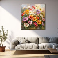 Thumbnail for Flower Bouquet Acrylic Painting