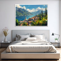 Thumbnail for Large Acrylic Landscape Painting