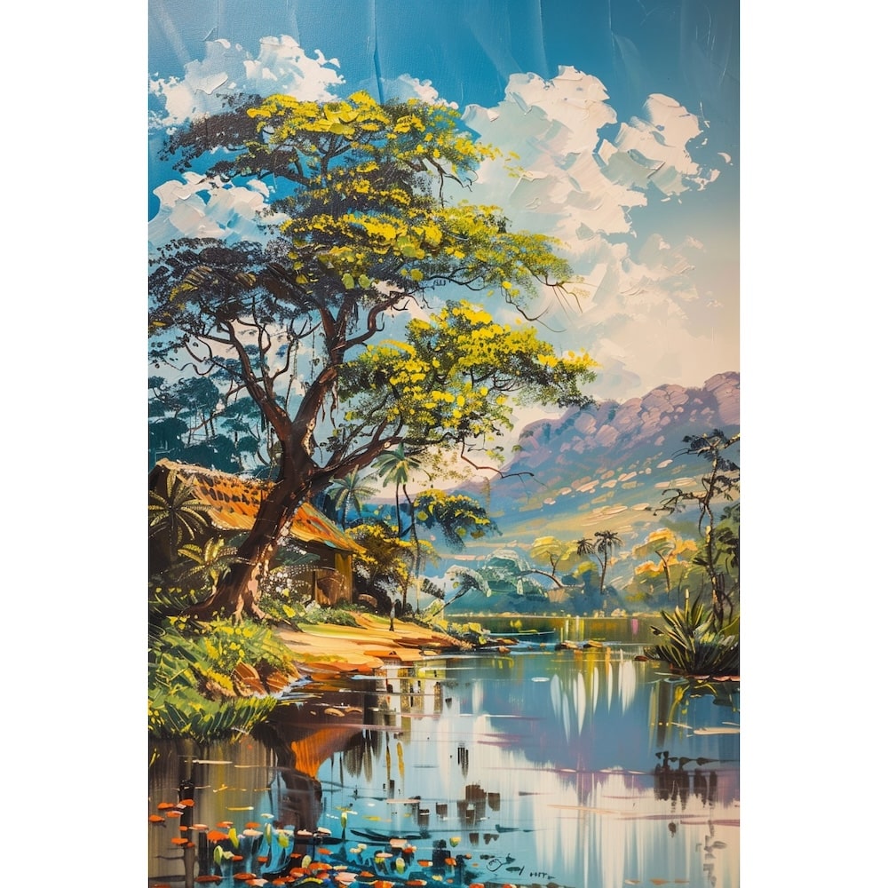 South Africa Landscape Canvas