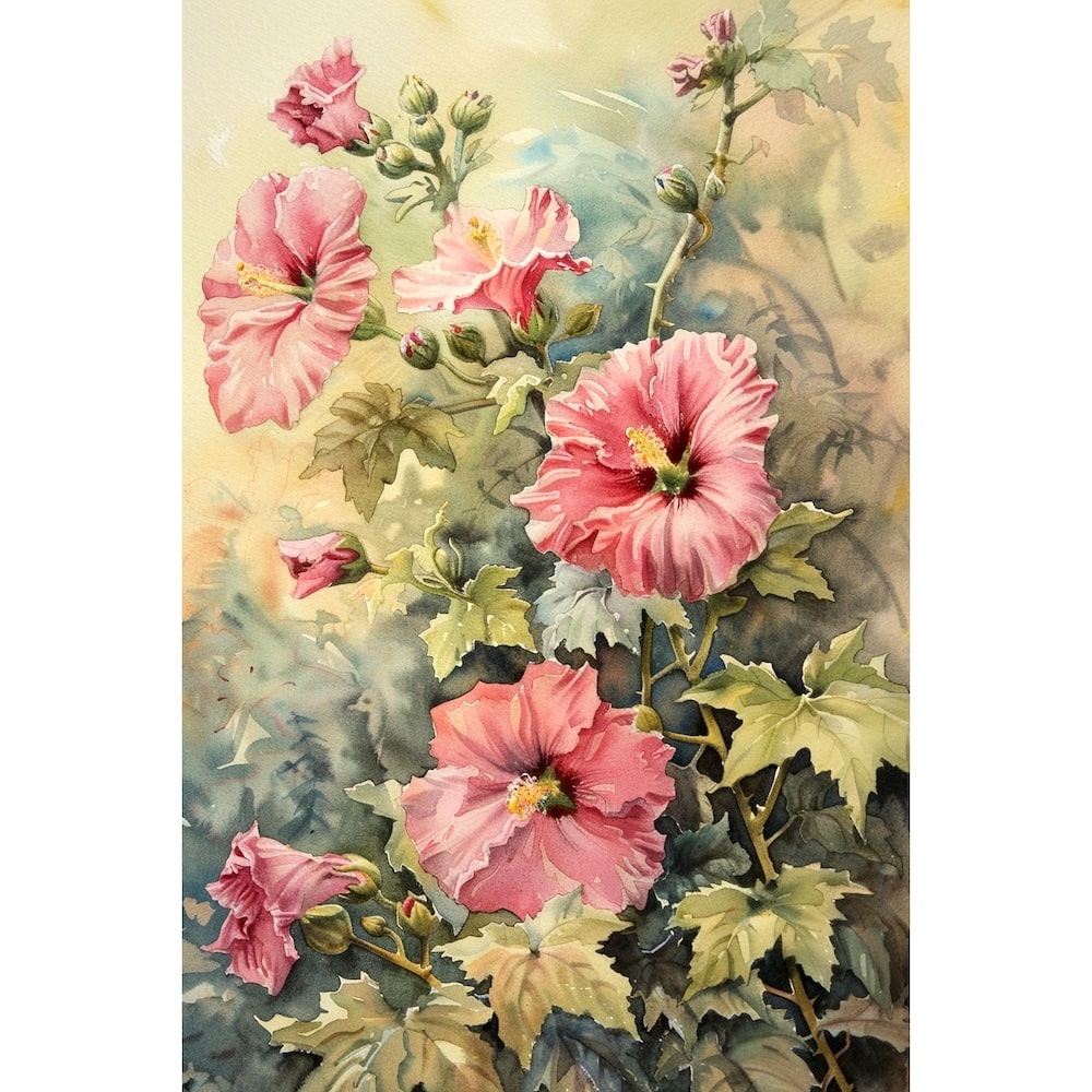 Vintage Flower Canvas