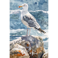 Thumbnail for Seagull Canvas Painting