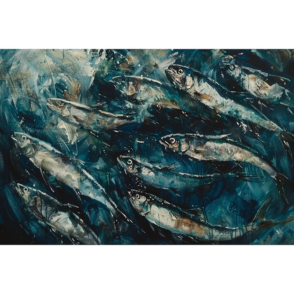 Sardines Canvas