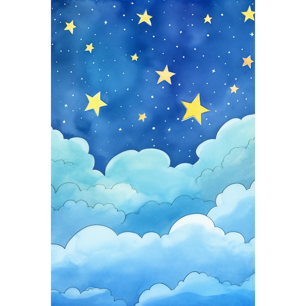 Stars on Painting