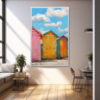 Thumbnail for Painting of Beach Huts