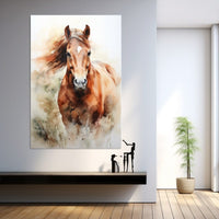 Thumbnail for Horse Watercolor Painting
