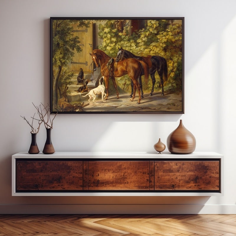 Famous Horse Painting