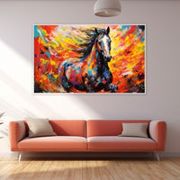 Thumbnail for Colourful Horse Painting