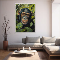 Thumbnail for Chimpanzee Painting