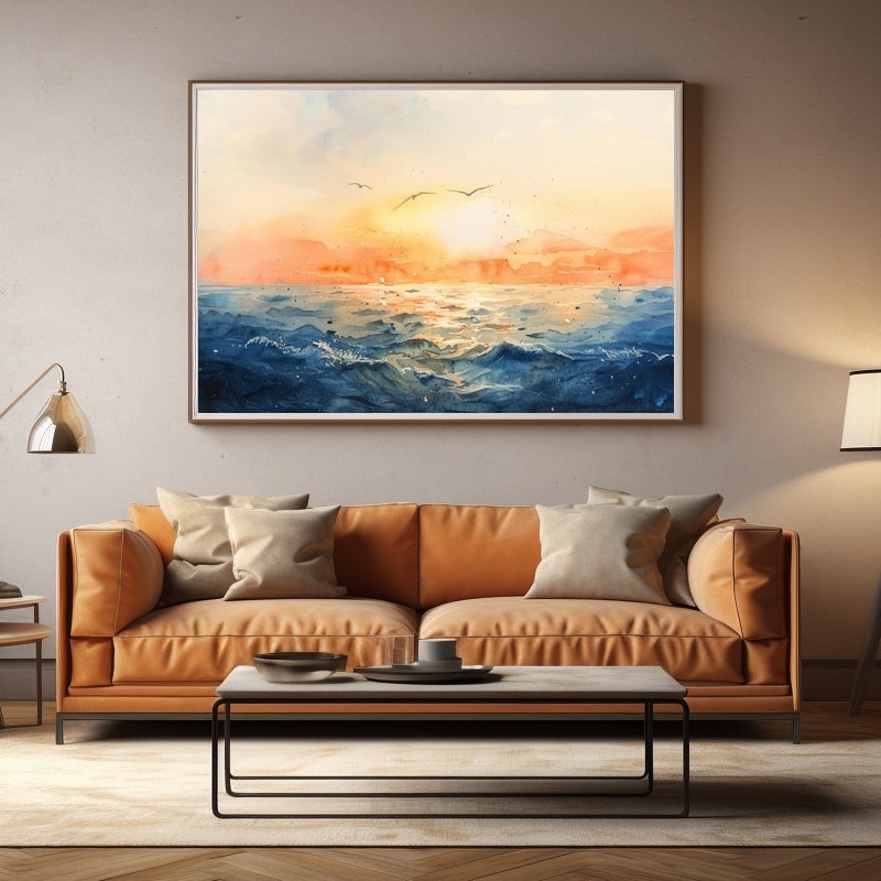 Sea Life Abstract Painting