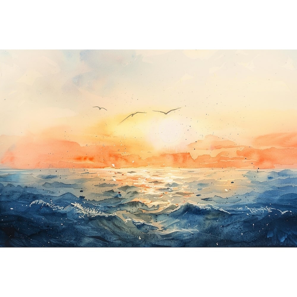 Sea Life Abstract Canvas