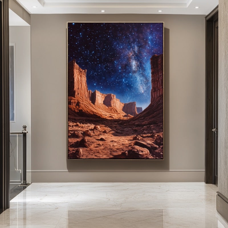 Night Sky Painting