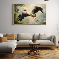 Thumbnail for Stork Painting