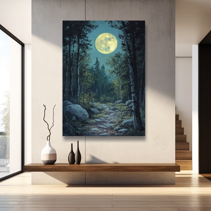 The Moon Painting