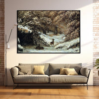 Thumbnail for Courbet Landscape Painting