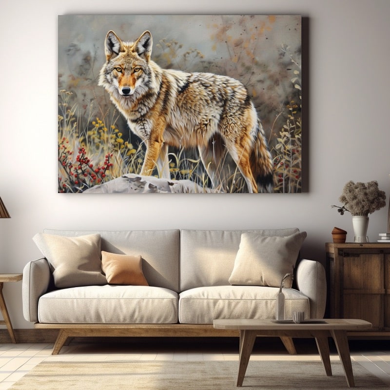 Coyote Painting