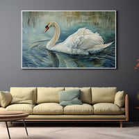 Thumbnail for Acrylic Swan Painting