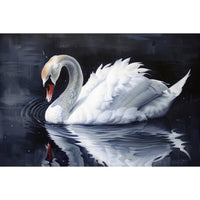 Thumbnail for Canvas of a Swan