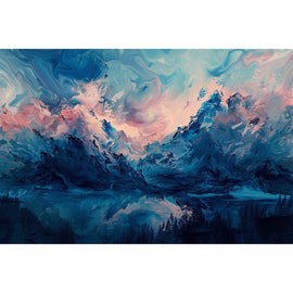 Abstract Scenery Canvas