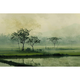 Chinese Style Landscape Canvas