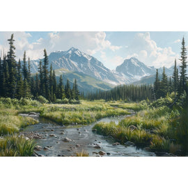 Classical Landscape Canvas
