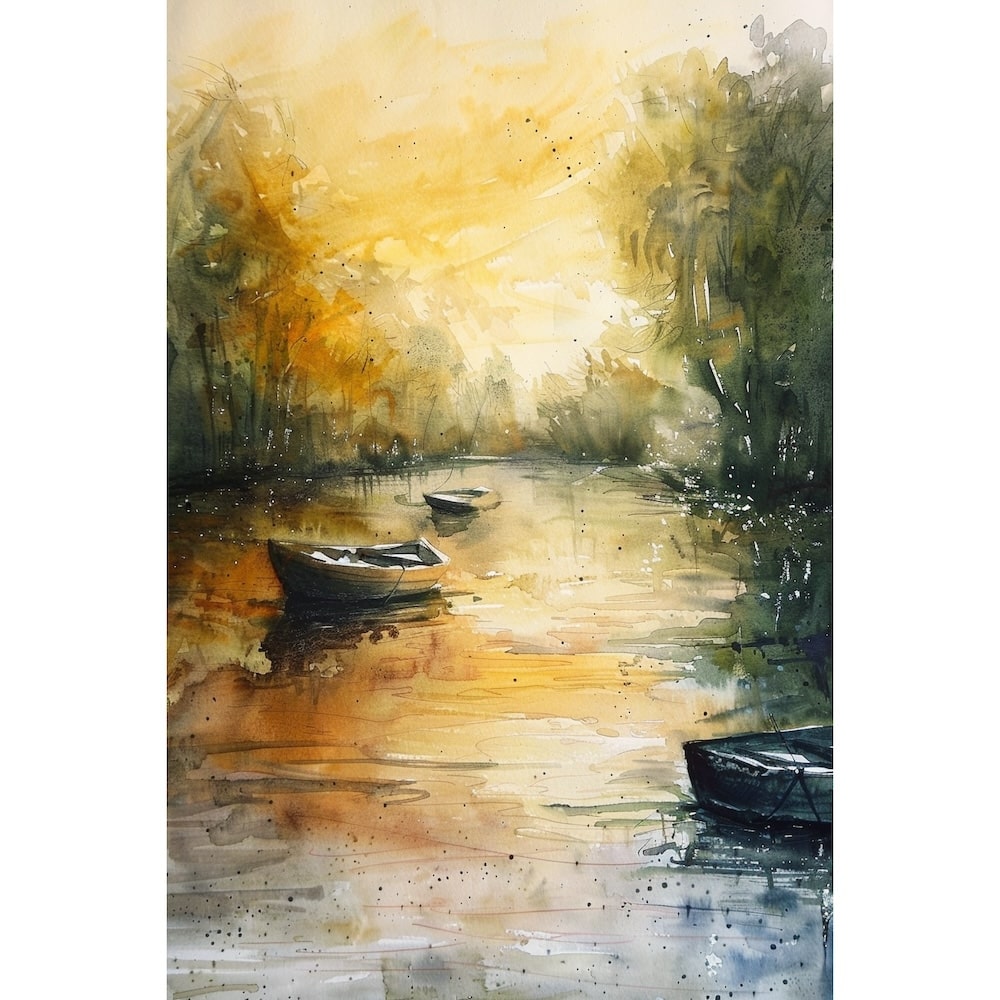 Modern Scenery Canvas