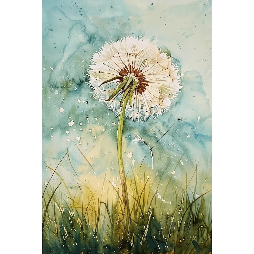 Dandelion Seed Canvas