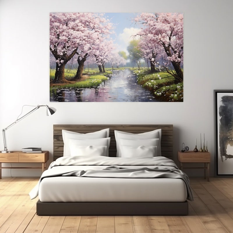 Cherry Blossom Canvas Painting